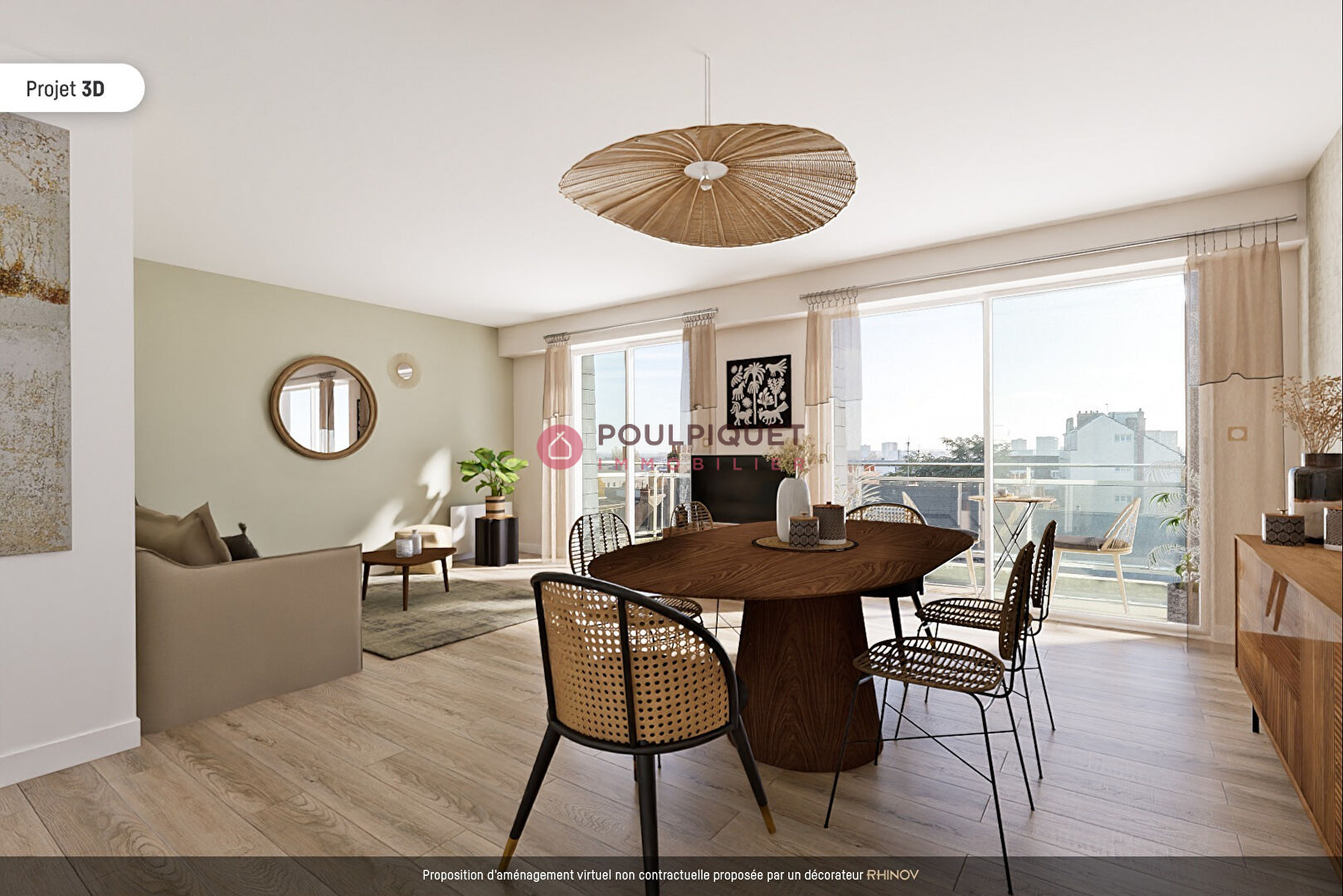 Vente Appartement 105m² 5 Pièces à Nantes (44300) - Poulpiquet Immobilier
