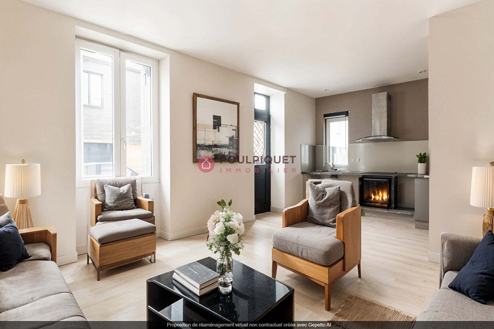 Vente Appartement 50m² 2 Pièces à Nantes (44100) - Poulpiquet Immobilier