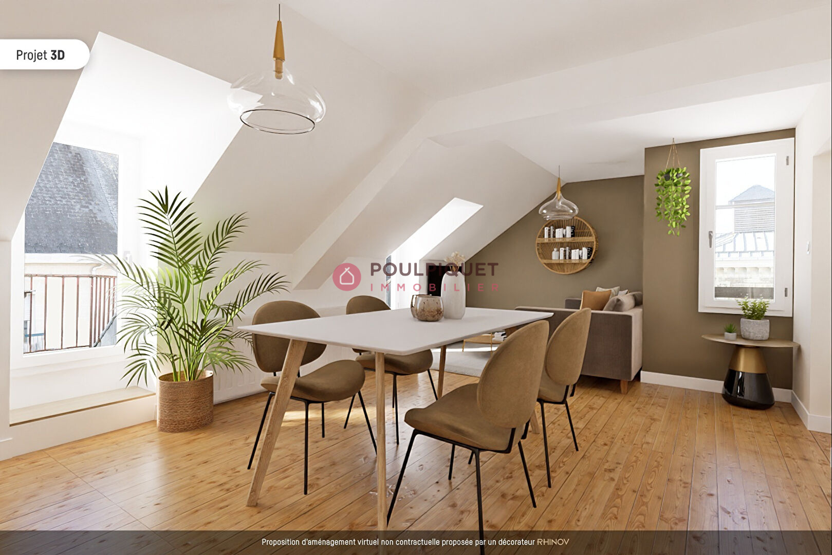 Vente Appartement 65m² 2 Pièces à Nantes (44000) - Poulpiquet Immobilier