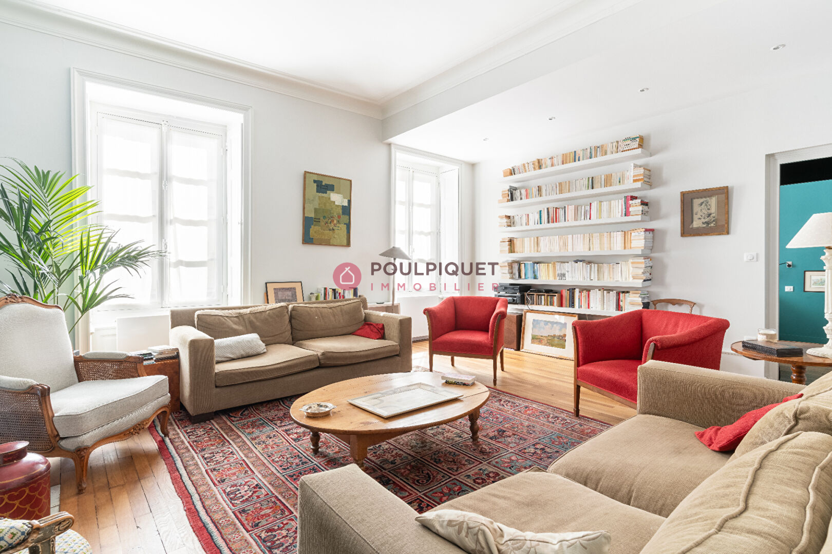 Vente Appartement 80m² 3 Pièces à Nantes (44100) - Poulpiquet Immobilier